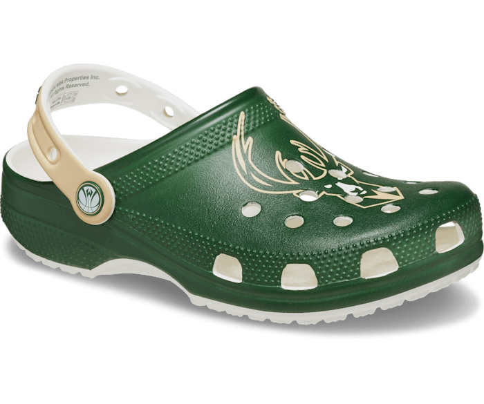 NBA MILWAUKEE BUCKS CLASSIC CLOG - View 3