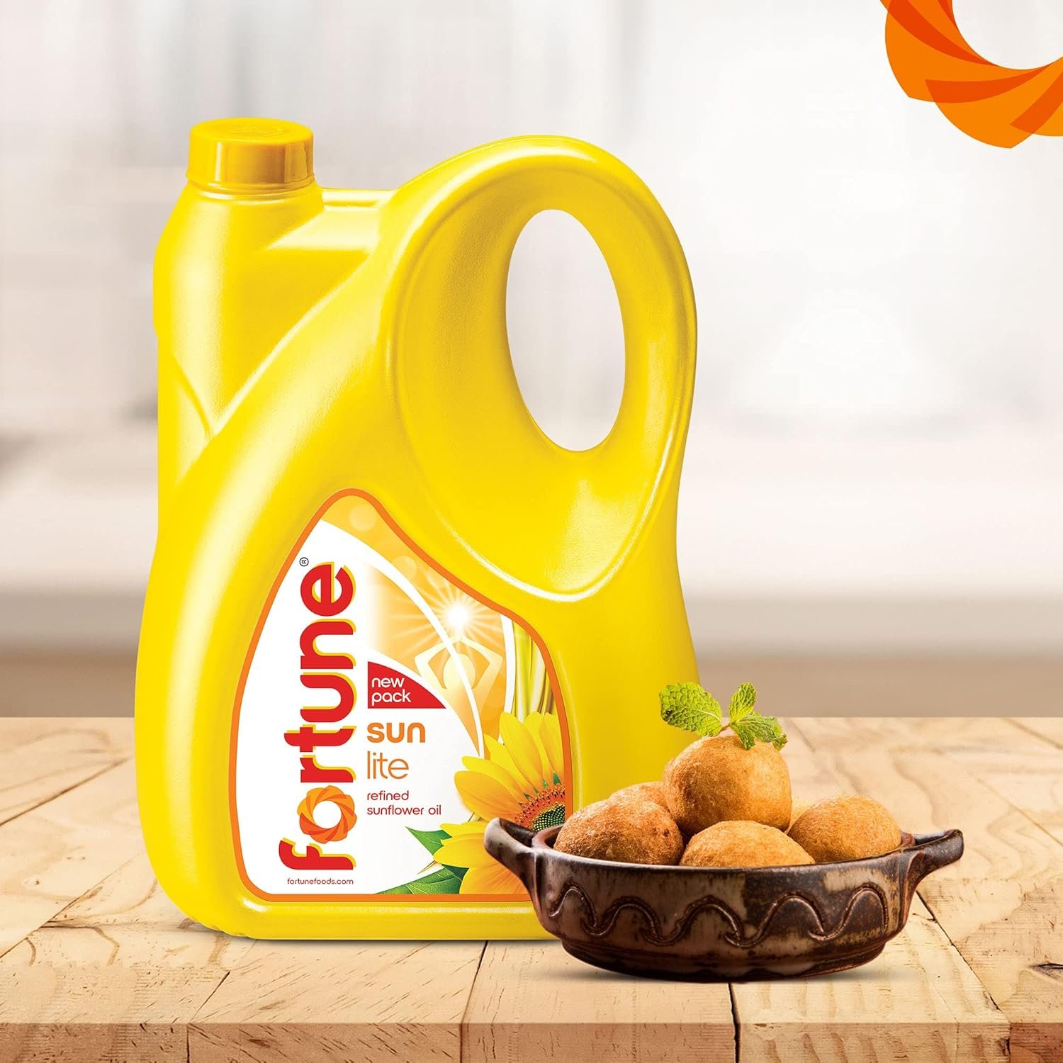 5 Kg - Fortune Sunlite Refined Sunflower Oil - View 2